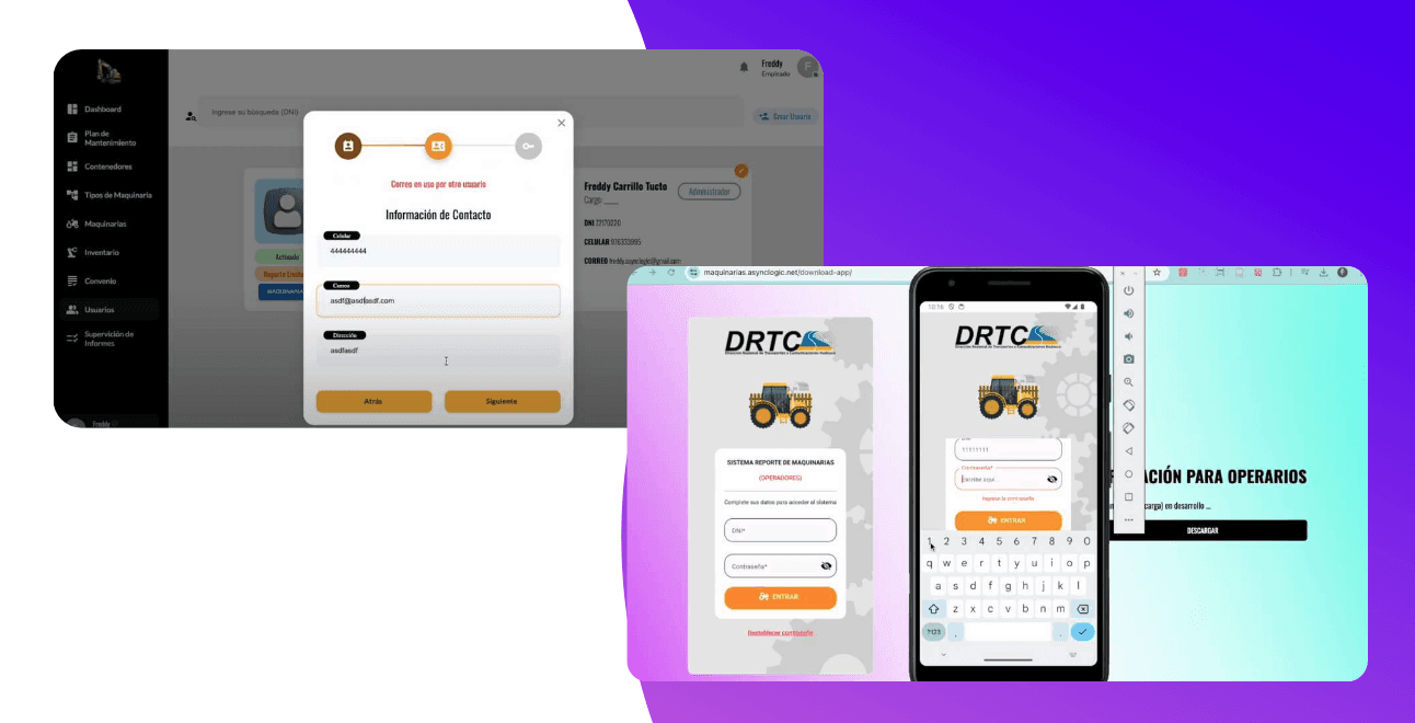Sistema de Gestión de Maquinaria Pesada